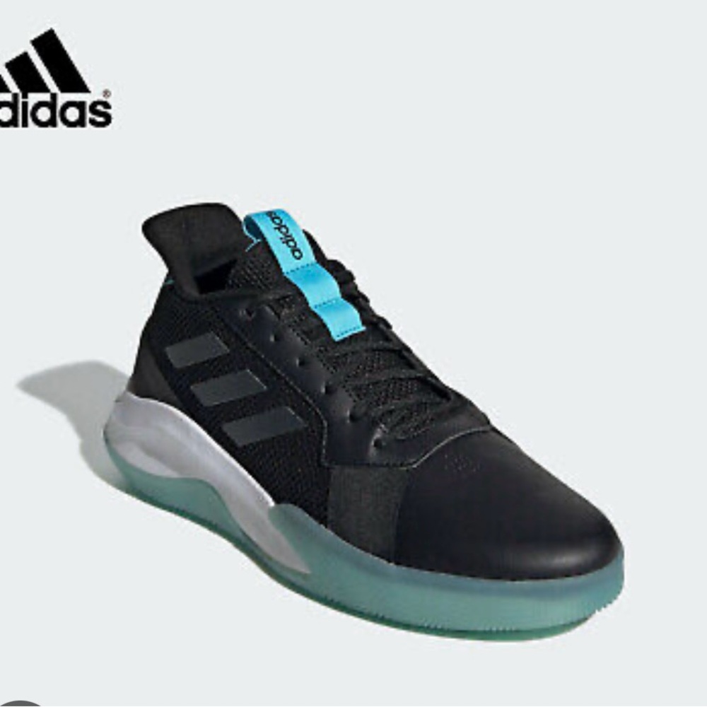 Adidas cloudfoam comfort Black and Blue Sneakers